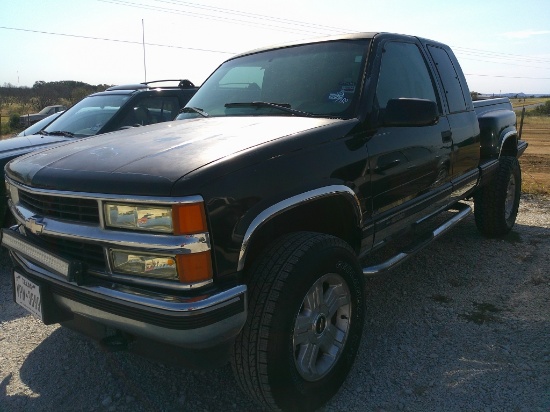1998 CHEV 1/2T STEP SIDE EXTEN CAB PU