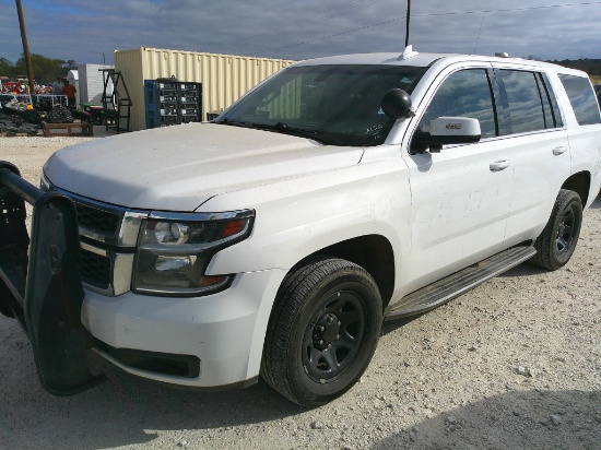 2019 CHEV TAHOE- POLICE PKG