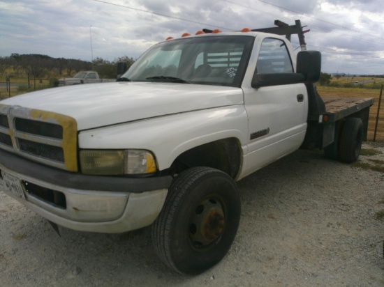 2002 DODGE 1T S.CAB FLATBED PU