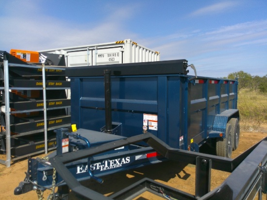 E.TX T.PULL 14FT DUMP TRLR-36" SIDES- TITLE