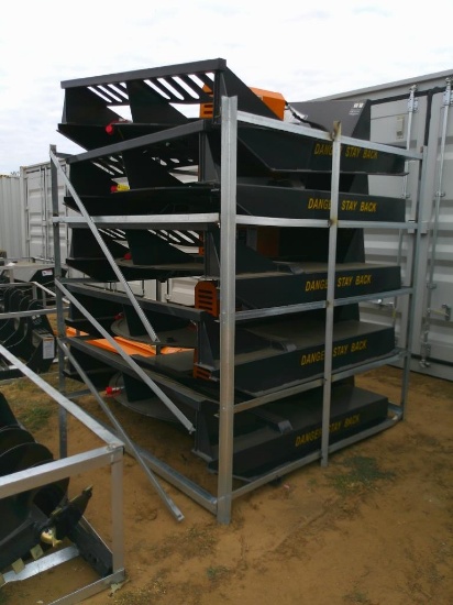 (1) WOLVERINE 72" BRUSH CUTTER F/ SKID STEER