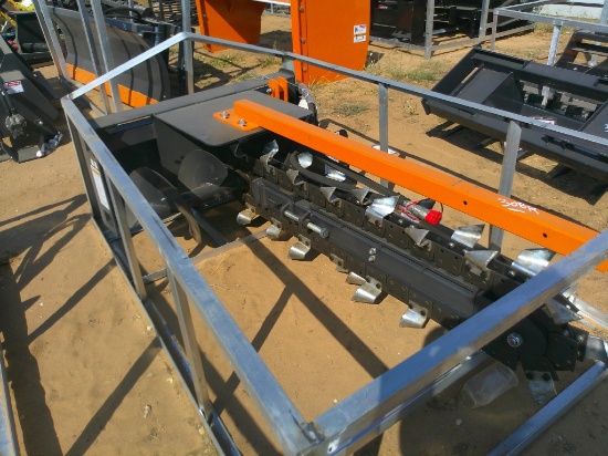 WOLVERINE 48" TRENCHER F/ SKID STEER