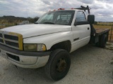 2002 DODGE 1T S.CAB FLATBED PU