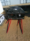 LAND HONOR RO BALE FORK F/ SKID STEER