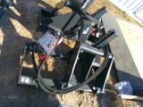 LAND HONOR TREE/POST PULLER F/ SKID STEER