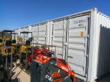 40FT SEA CONTAINER W/ 4 SIDE DOORS- 1 TRIP