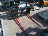 LAND HONOR RO BALE SPEAR F/ SKID STEER
