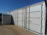 40FT SEA CONTAINER W/ 2 SIDE DOORS- 1 TRIP