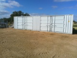 40FT SEA CONTAINER W/ 2 SIDE DOORS- 1 TRIP