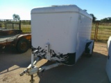 T.PULL 10FTx5FT ENCLOSED TRLR- NO PAPERS