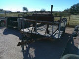 T.PULL TRLR W/ BBQ PIT- NO PAPERS