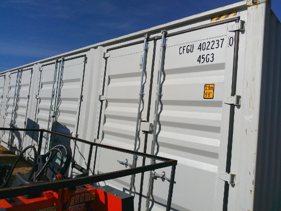 40FT SEA CONTAINER W/ 4 SIDE DOORS- 1 TRIP