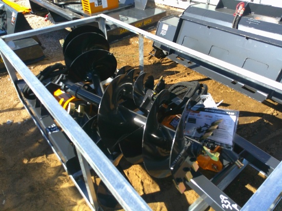 (1) WOLVERINE PH DIGGER W/ 2 BITS F/ SKID STEER