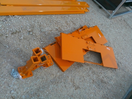 (1) WOLVERINE REC HITCH F/ SKID STEER