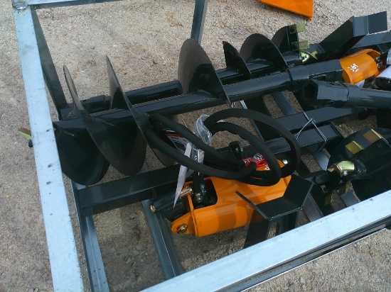 (1) WOLVERINE PH DIGGER W/ 2 BITS F/ SKID STEER