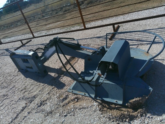 WOLVERINE SWING MOWER F/ SKID STEER