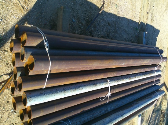 3 1/2"x8FT PIPE POSTS