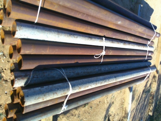 3 1/2"x8FT PIPE POSTS