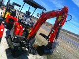 AGT INDUSTRIAL NT18K MINI EXCAVATOR- KUBOTA DIESEL