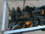(1) WOLVERINE PH DIGGER W/ 2 BITS F/ SKID STEER