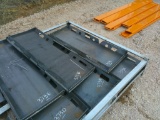 (1) SOLID SKID STEER PLATE