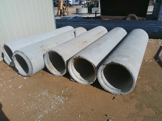 (4) CEMENT CULVERTS