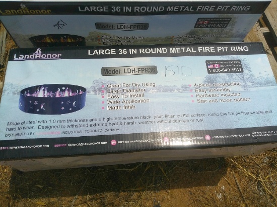 LAND HONOR 36" FIRE PIT