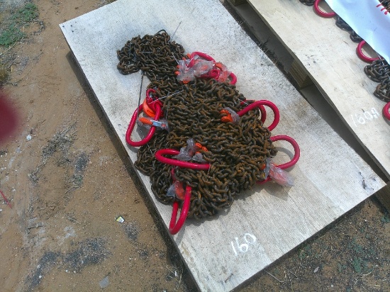 (8) 7FT DOUBLE LIFTING CHAINS