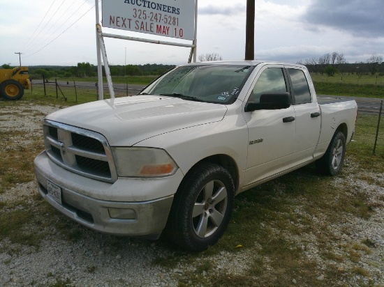 2009 DODGE 1/2T 4-DOOR PU- NOT RUNNING