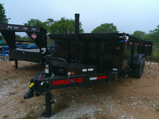 MAXX-D T.PULL 16FT HYD DUMP TRLR