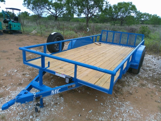 MC T.PULL 14FT+2FT RAMP GATE TRLR