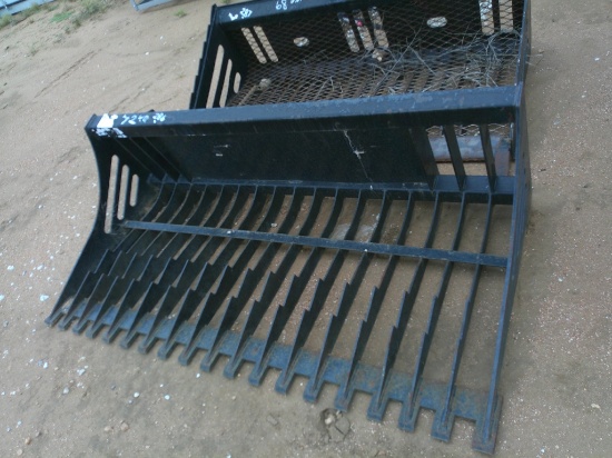 72" ROCK BUCKET F/ SKID STEER