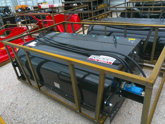 MOWER KING 72" ENCLOSED BROOM F/ SKID STEER