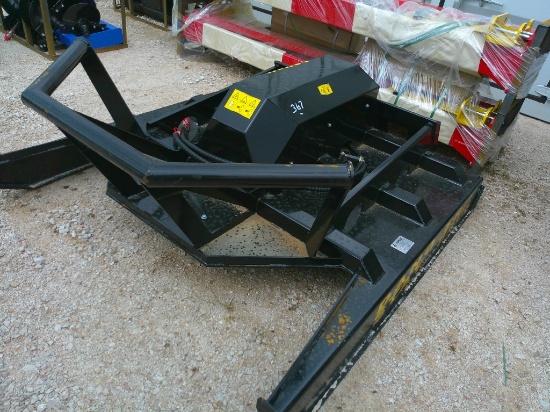 TOP CAT 72" H.DUTY BRUSH CUTTER F/ SKID STEER
