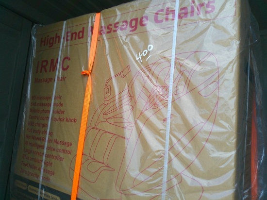 IR IRMC MASSAGE CHAIR- IN BOX!