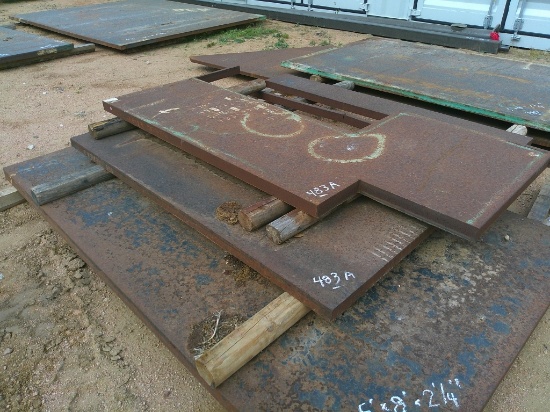 2 PCS H.DUTY STEEL PLATE