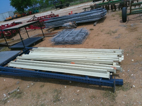 16FT METAL SHELVING