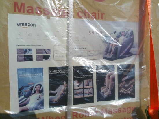 IR IRMC MASSAGE CHAIR- IN BOX!