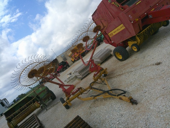 DURA-BILT 8-WHEEL HAY RAKE