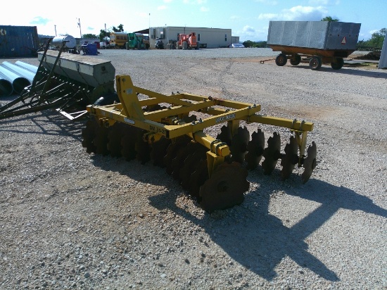 HAY KING 3PT 8FT DISC PLOW