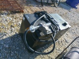 100 GAL FUEL TANK W/ 12V PUMP