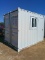 12FT SEA CONTAINER W/ SIDE DOOR & WINDOW