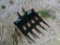 (1) RAKE F/ MINI EXCAVATOR