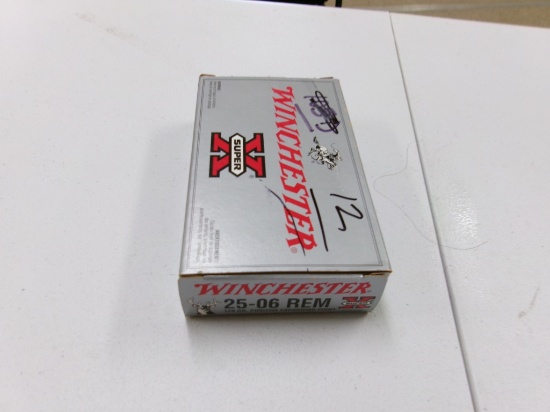 20 ROUNDS WIN 25-06 120 GR AMMO