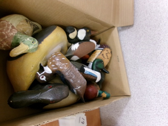 ASST DUCK DECOYS