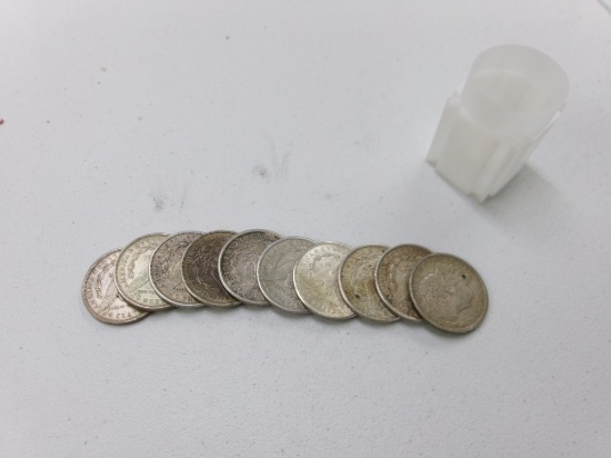 (10) SILVER DOLLARS
