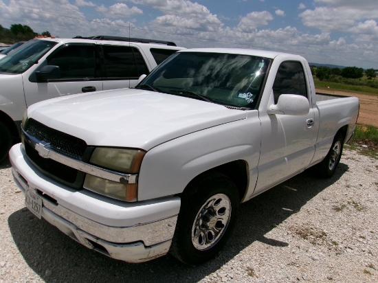 2005 CHEV 1/2T S.CAB PU