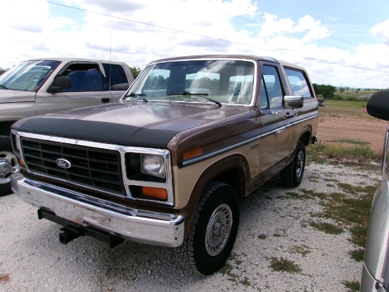 1985 FORD BRONCO
