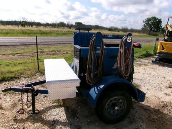 MILLER BOB-CAT 225 WELDER- TRLR MNTD