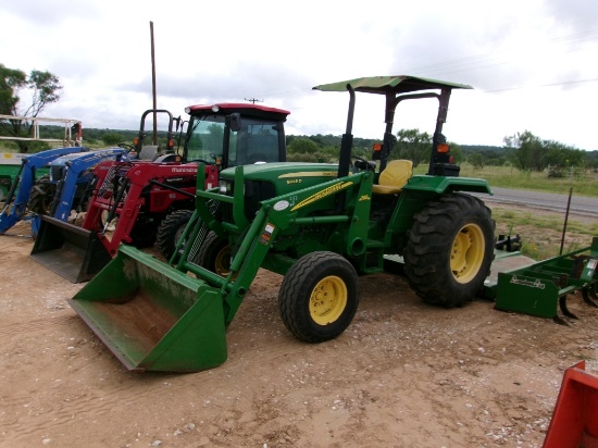 JD 5045 FARM TRACTOR W/ ATTACHMENTS